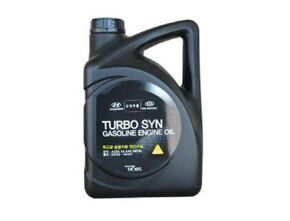 HYUNDAI/KIA Масло моторное синтетическое Turbo Syn Gasoline Engine Oil SAE 5w-30 - 4 л
